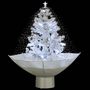Voir la diapositive 4 : VIDAXL Arbre de Noël neigeux avec base de parapluie Blanc 75 cm