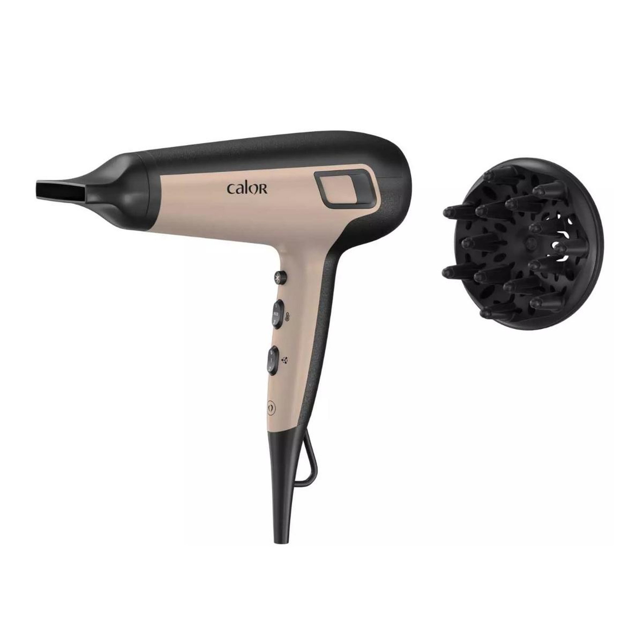 Voir la diapositive 3 : CALOR Sèche-cheveux 2100w noir/beige - cv5e30c0