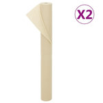 VIDAXL Toison vegetale 2 rouleaux 70 g/m² 10x1,6 m