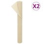 Voir la diapositive 1 : VIDAXL Toison vegetale 2 rouleaux 70 g/m² 10x1,6 m