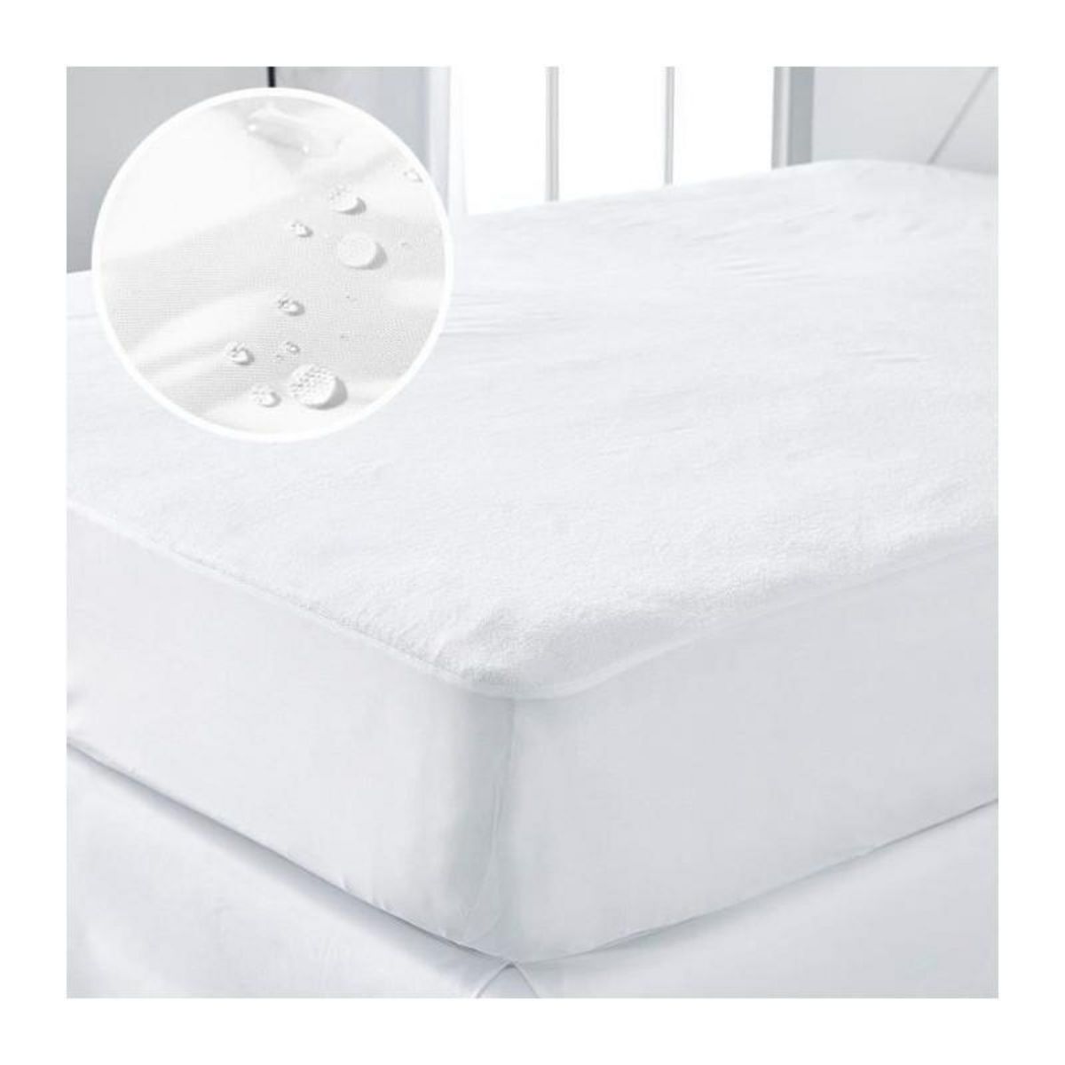 Today Protege matelas imperméable - TODAY - Essential - Pour lit 1 personne - 90 x 190 cm