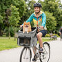 Voir la diapositive 6 : PAWHUT Panier de vélo avant pour chiens sac à dos sac bandoulière siège auto 4 en 1