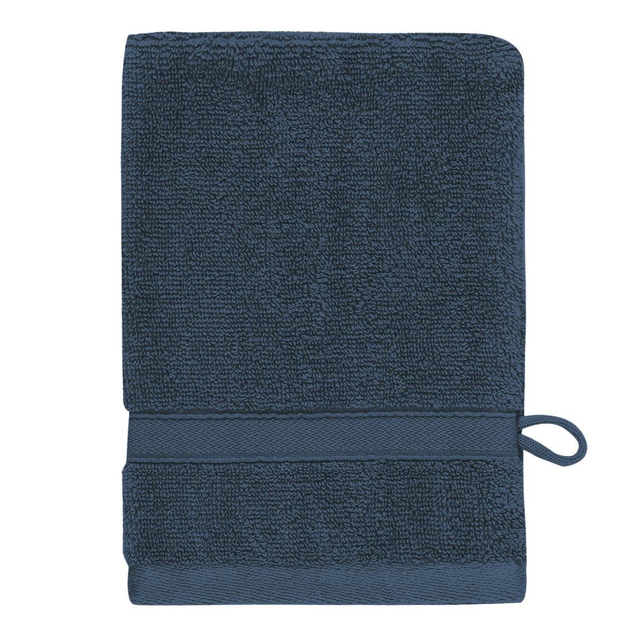 Voir la diapositive 2 : Sensei Maison Lot de 3 gants de toilette 600 g/m² SENSILK - 16x22 cm