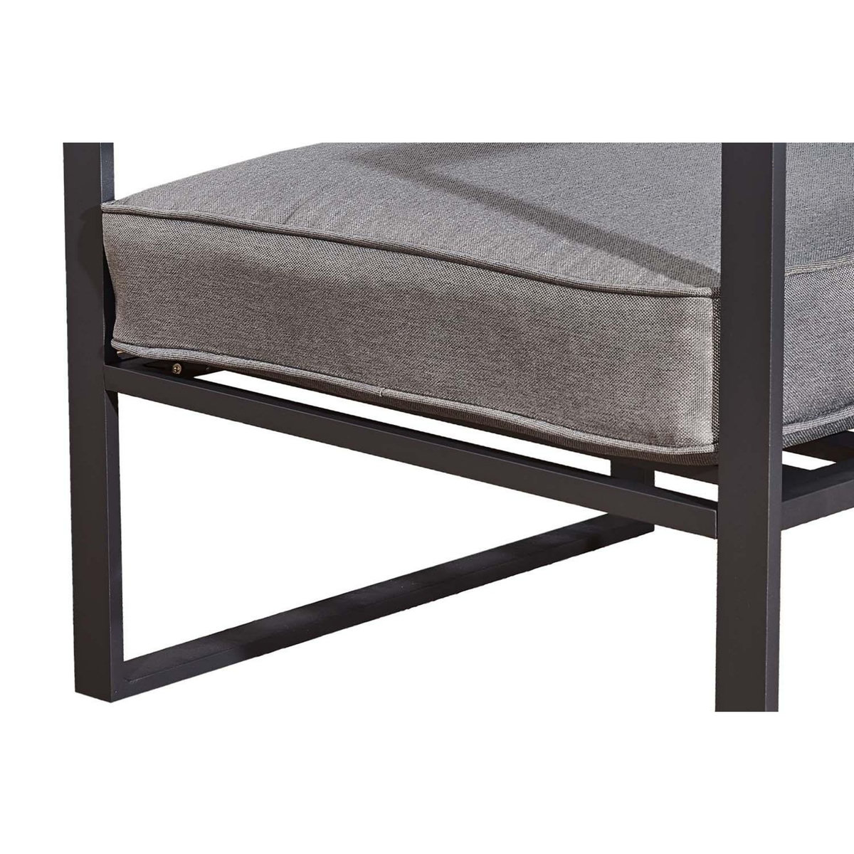 CONCEPT USINE Salon de jardin en aluminium Gris MEMPHIS