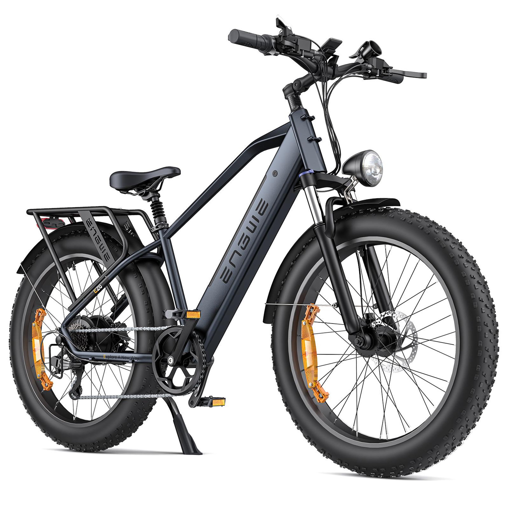 Voir la diapositive 2 : ENGWE Vélo électrique tout-terrain ENGWE E26 à gros pneus, 250 W, 48 V, 16 Ah