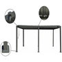 Voir la diapositive 4 : Habitat et Jardin Pergola bioclimatique en aluminium avec rideau et moustiquaire  Kensington  - 3 x 5 m - Gris