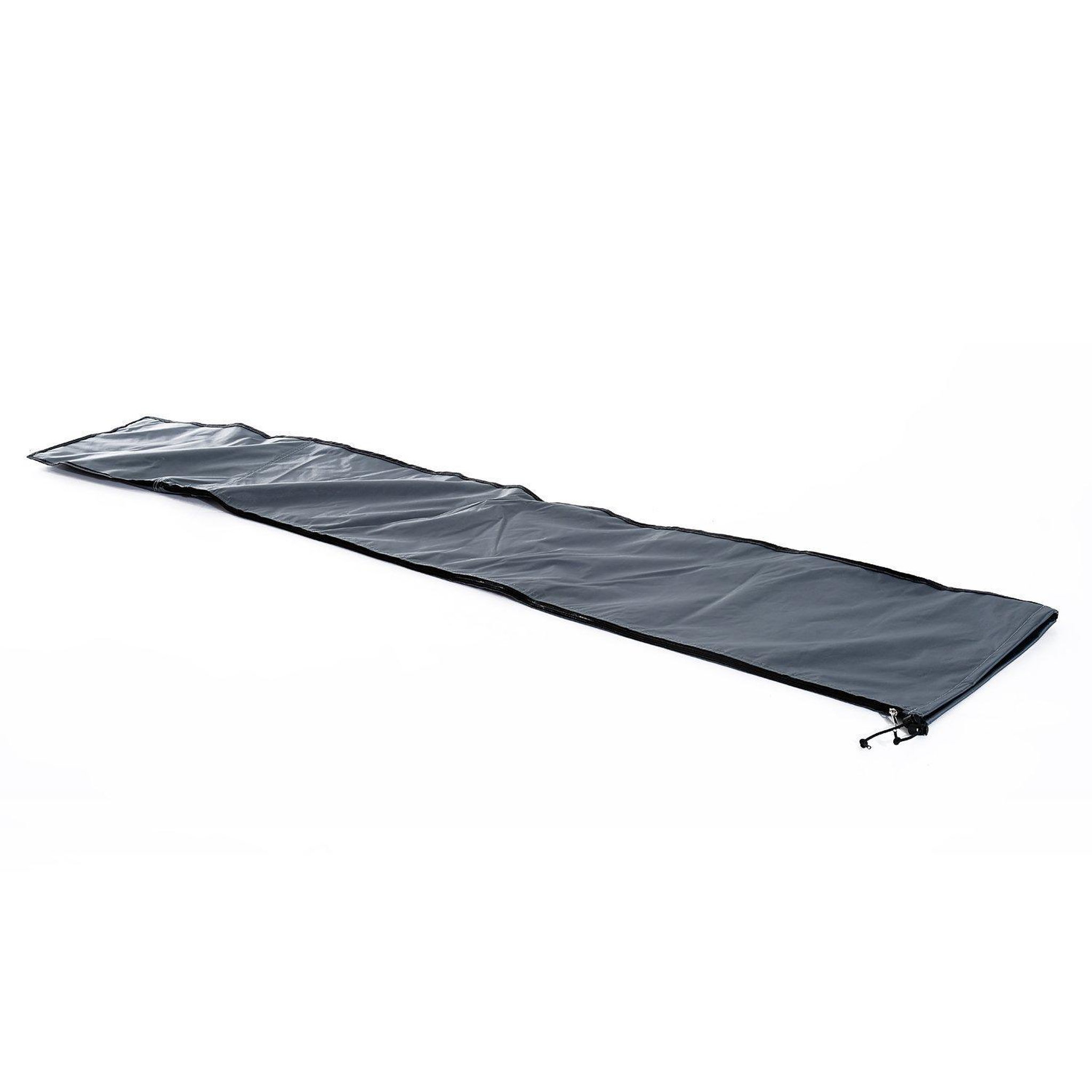 Voir la diapositive 4 : OUTSUNNY Housse de protection imperméable pour parasol droit avec fermeture éclair et cordon de serrage gris