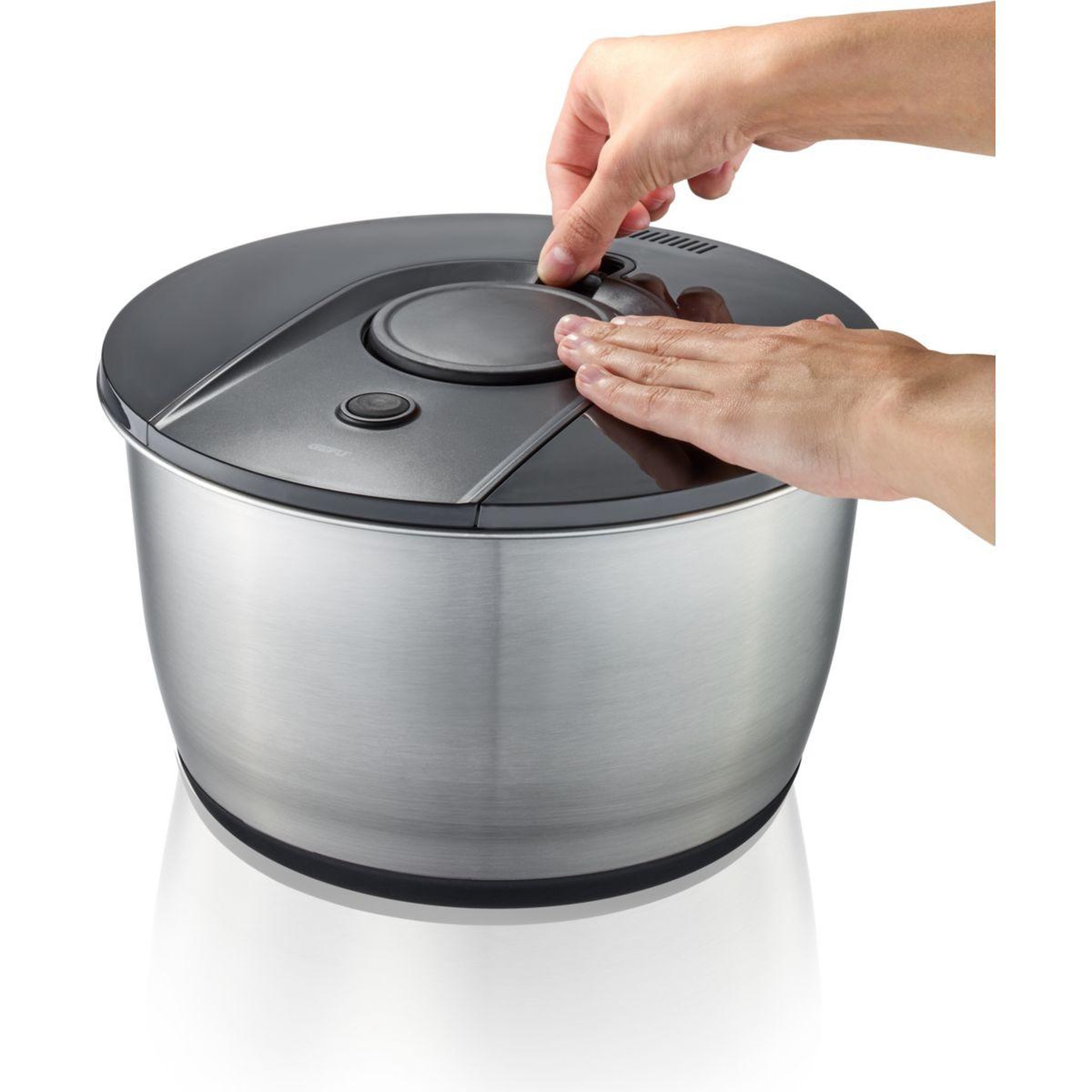 Voir la diapositive 5 : GEFU Essoreuse à salade a salade inox push it