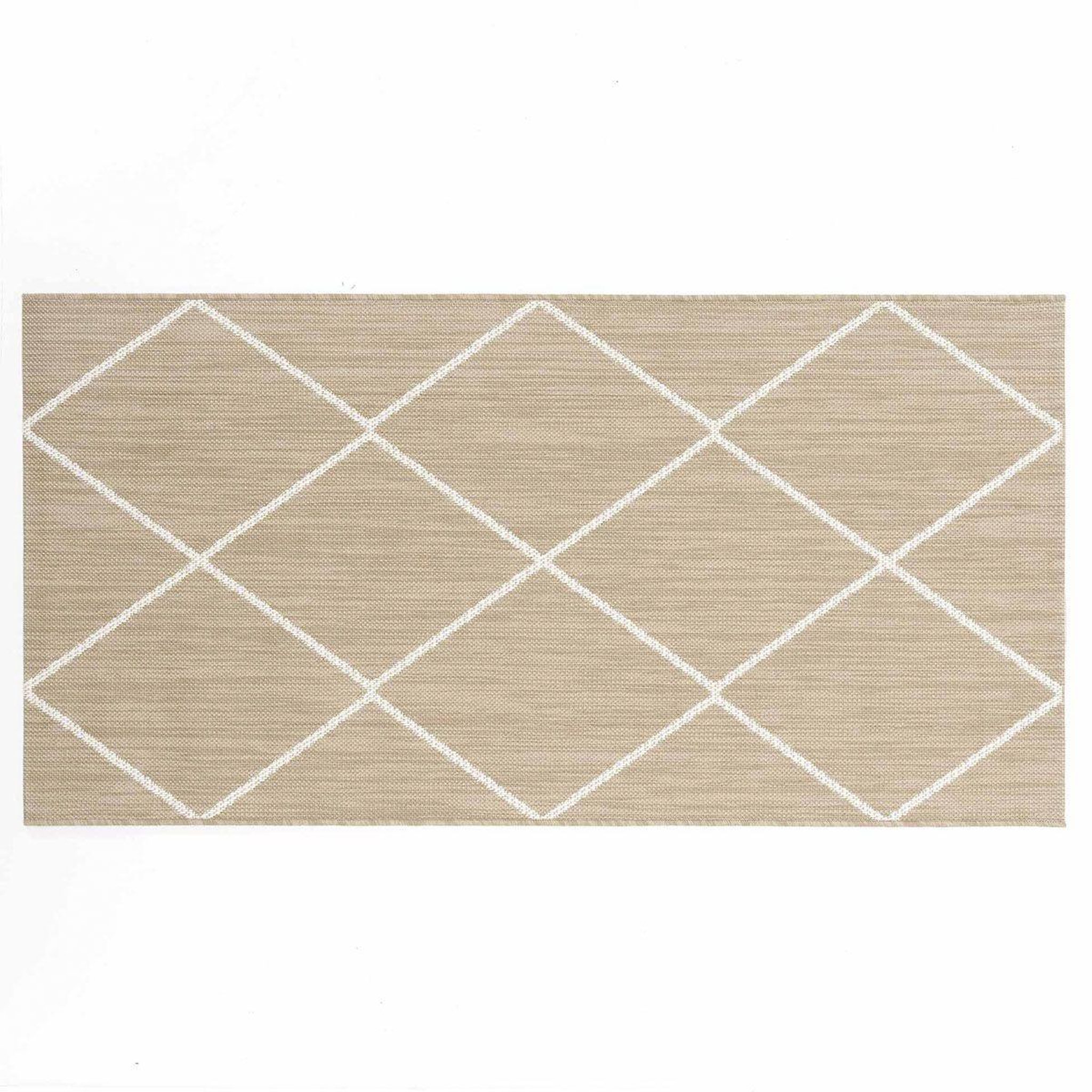 Douceur d'Intérieur Tapis déco  damira  80x150cm naturel