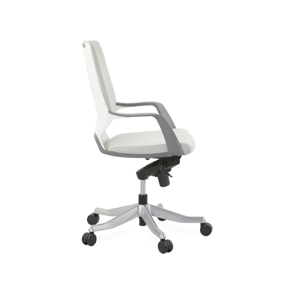 Paris Prix Fauteuil de Bureau en Tissu  Terssio  125cm Gris