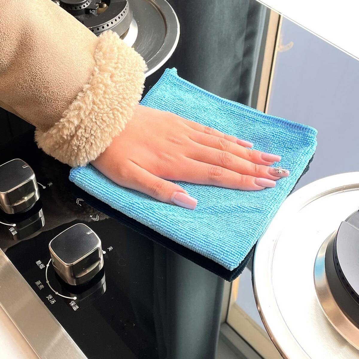 ESSENTIEL B Lingette microfibre Chiffon microfibre x7