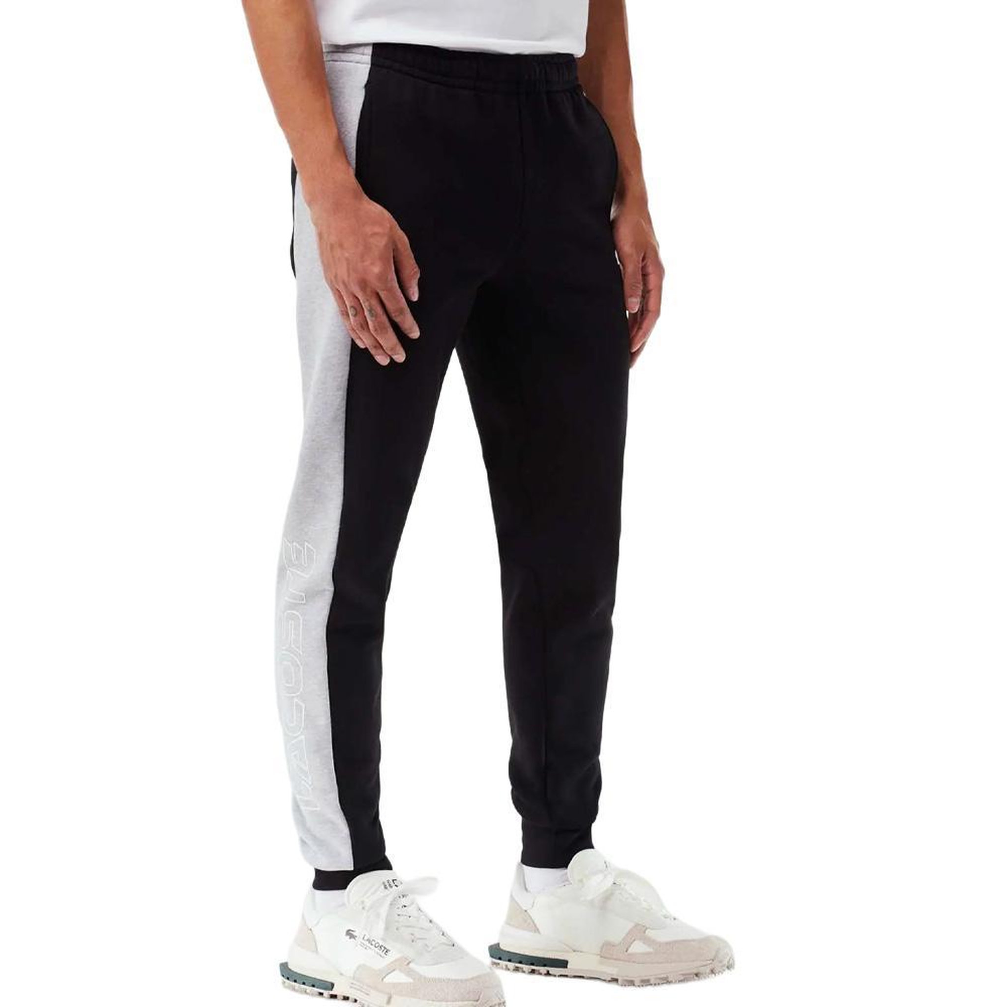 Voir la diapositive 1 : Lacoste Jogging noir homme lacoste color-block