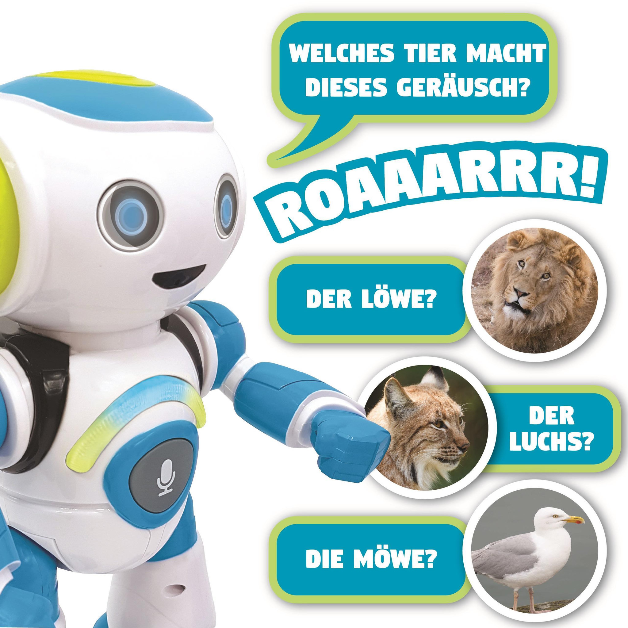 Voir la diapositive 5 : Lexibook POWERMAN JR. Robot Programmable (Allemand)