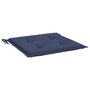 Voir la diapositive 4 : VIDAXL Coussins de palette lot de 2 bleu marine 40x40x3 cm