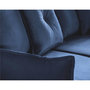 Voir la diapositive 4 : BEST MOBILIER Lena - canapé panoramique d'angle droit 7 places - convertible avec coffre - en velours côtelé