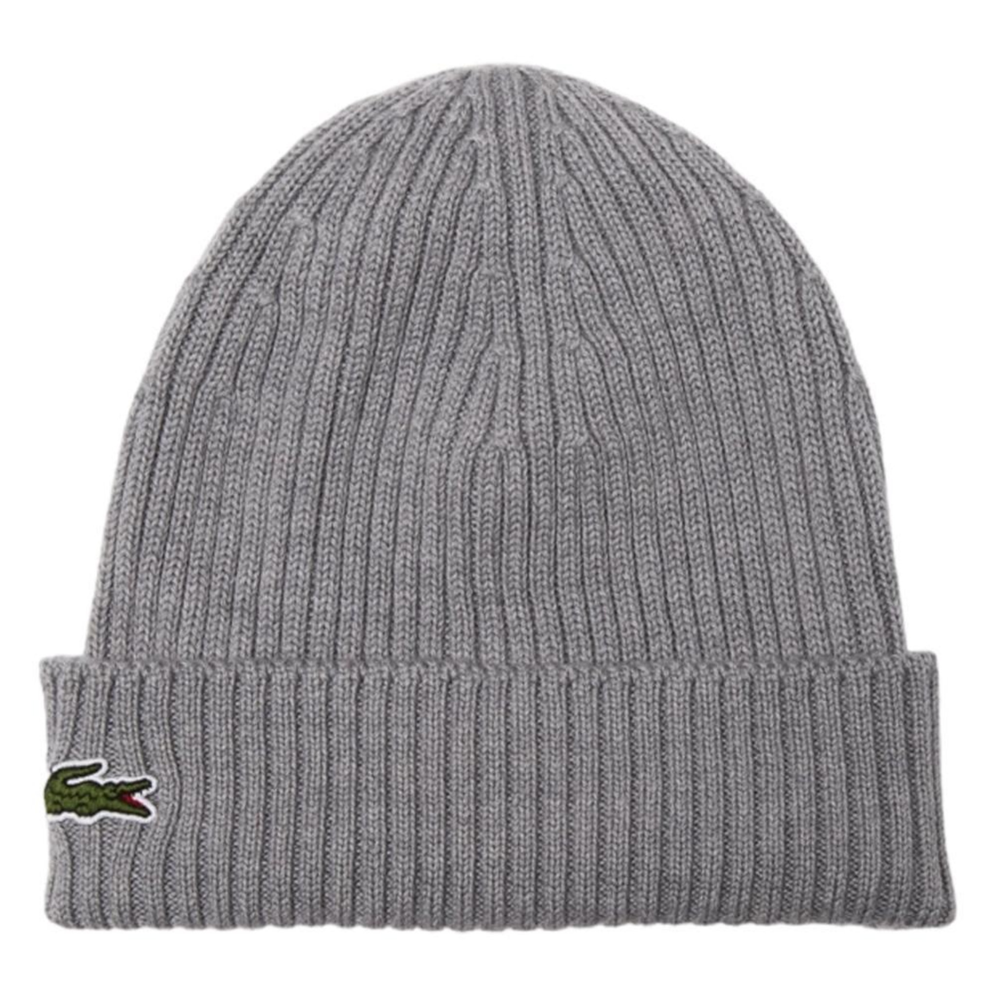 Voir la diapositive 1 : Lacoste Bonnet Gris Homme Lacoste hjm
