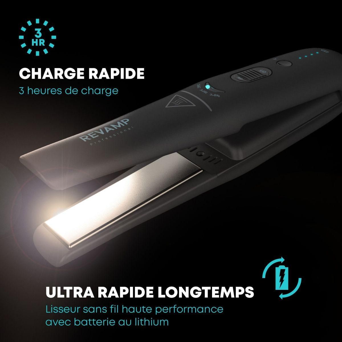 REVAMP Lisseur sans fil Compact Liberté Progloss