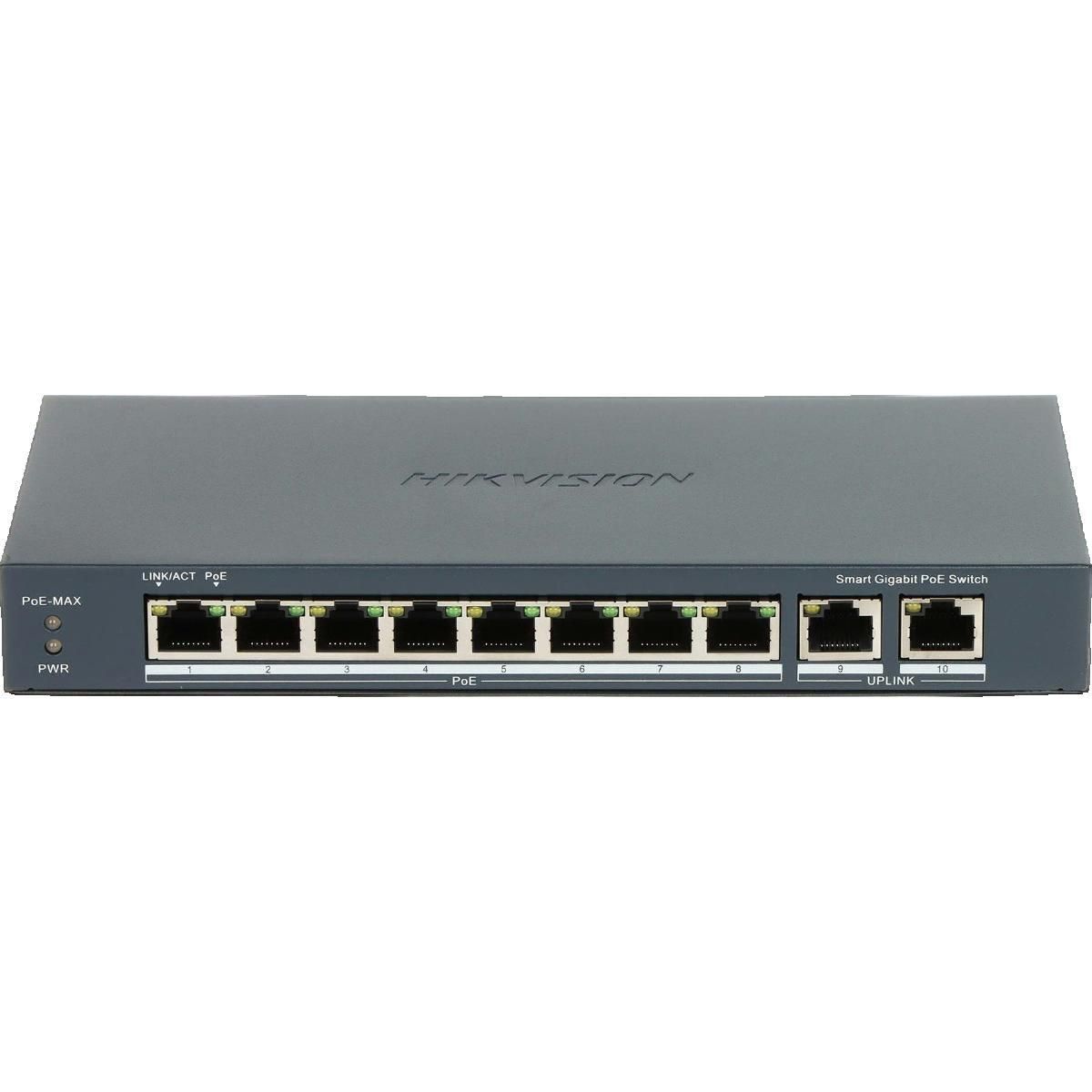 HIKVISION Switch réseau Hikvision DS-3E1510P-EI 10 ports