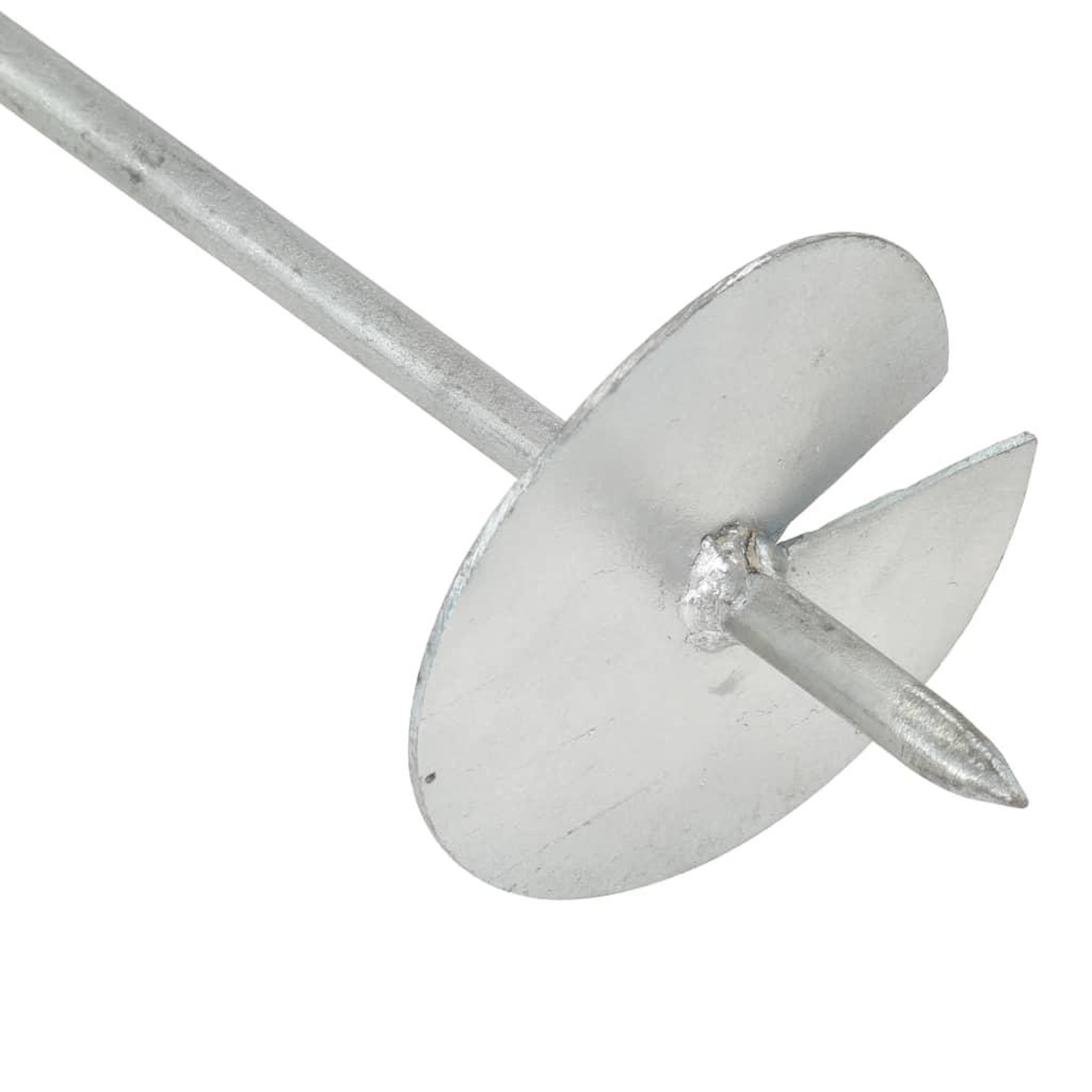 Voir la diapositive 5 : VIDAXL Ancres de terre 4 pcs 10x60 cm Metal galvanise