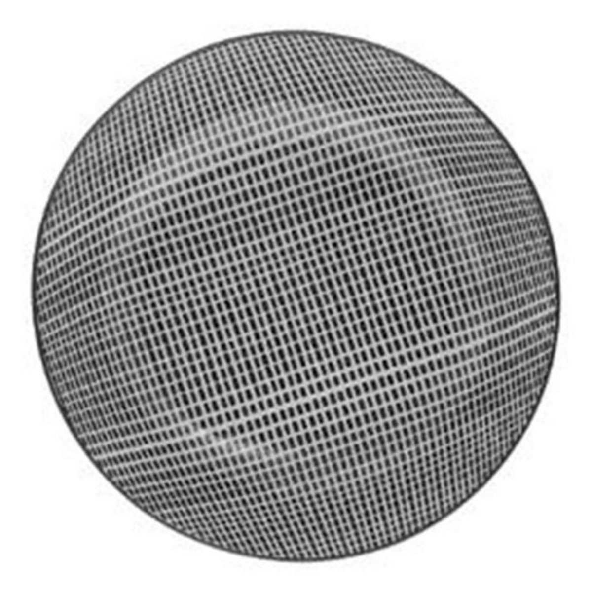 SECRET DE GOURMET Lot de 6 Assiettes Creuses  Bohemia Square  20cm Noir