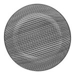 SECRET DE GOURMET Lot de 6 Assiettes Creuses  Bohemia Square  20cm Noir