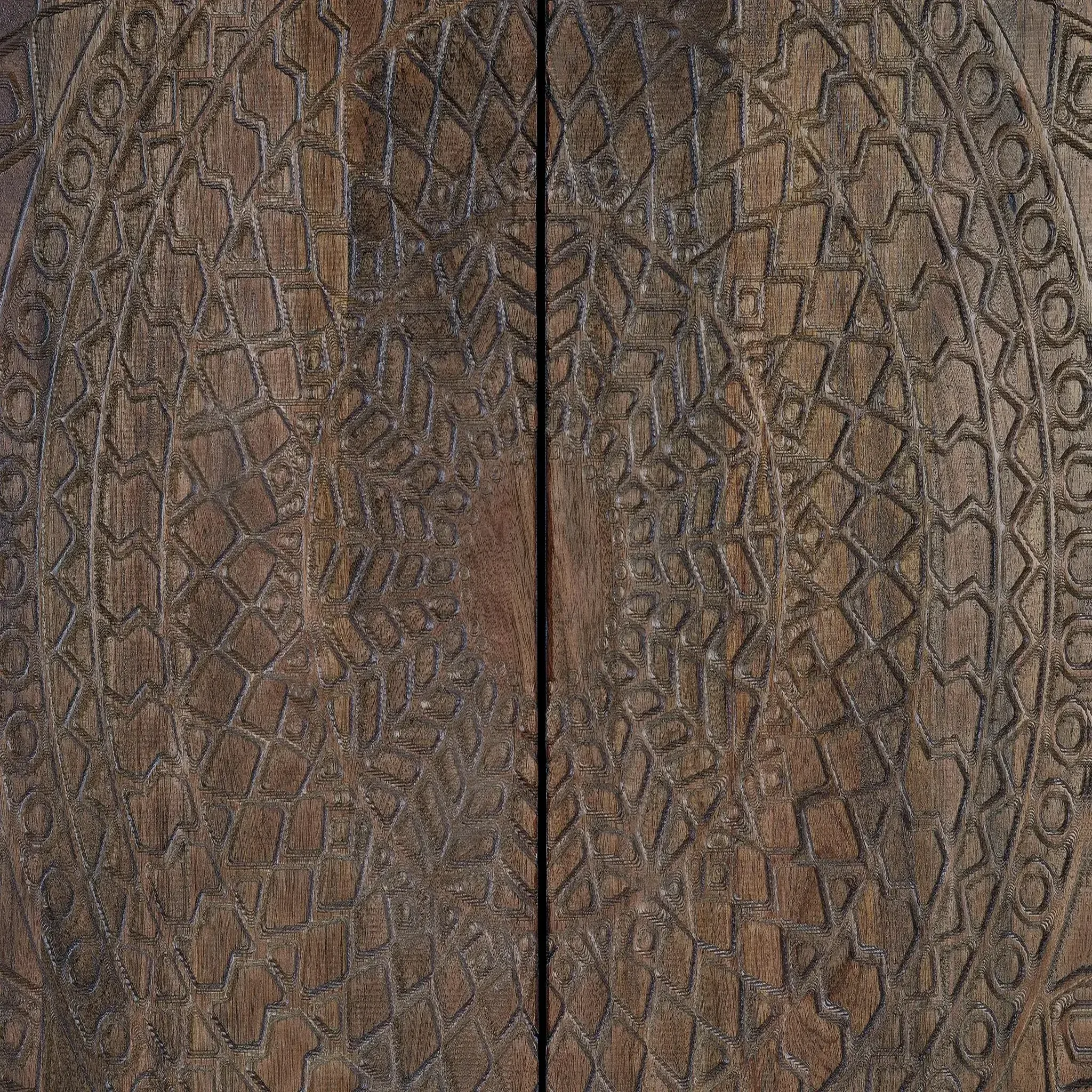 Voir la diapositive 6 : GINER Y COLOMER SL Vaisselier en bois de manguier 100 cm style rustique ethnique