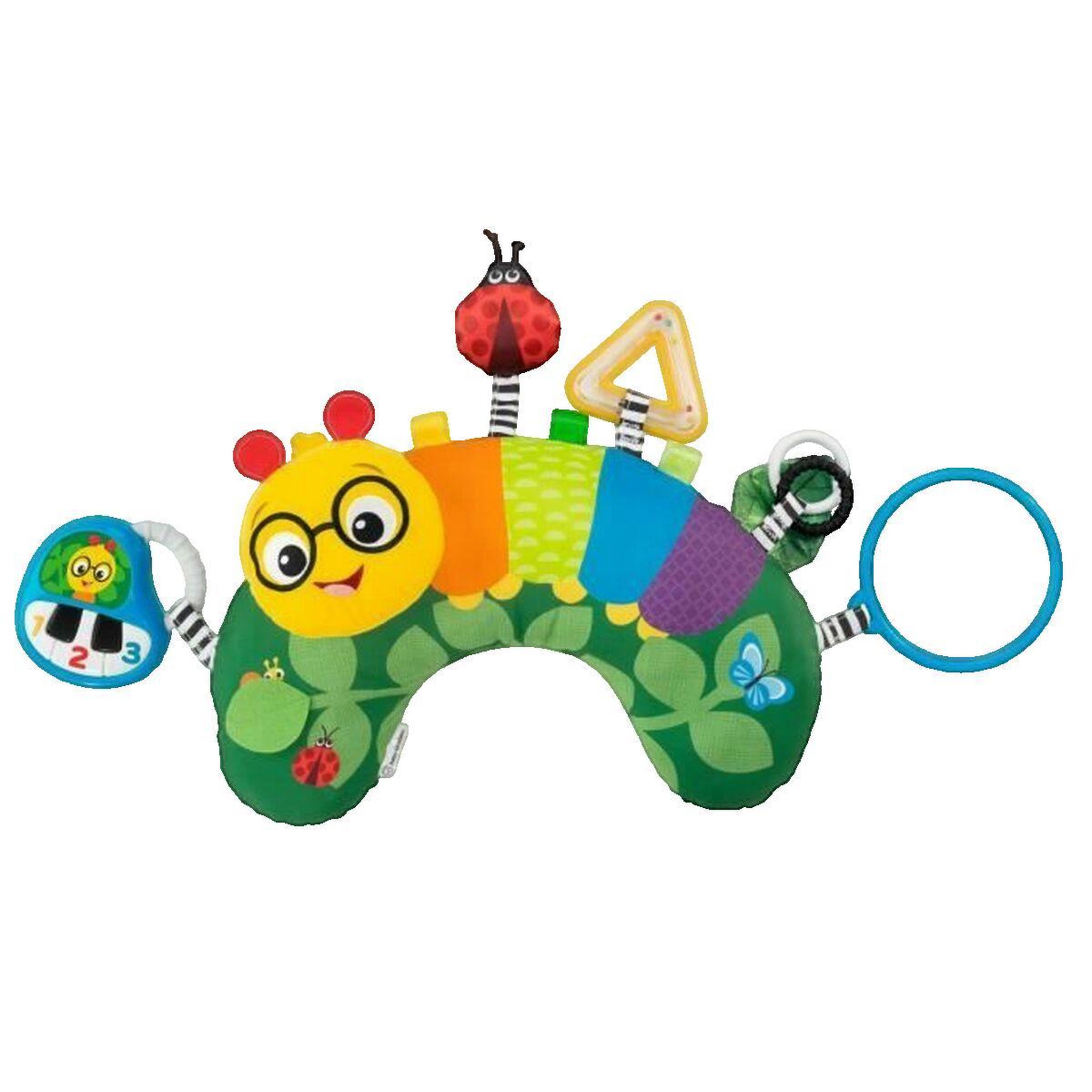 BABY EINSTEIN Coussin d'activités Baby Einstein Cal-a-Pillow vert