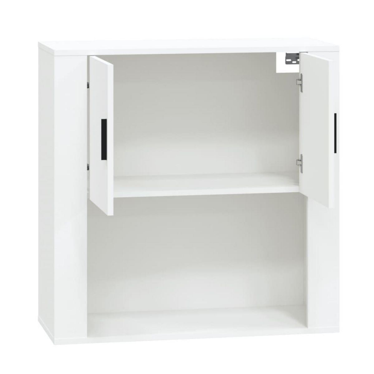 VIDAXL Armoire murale Blanc 80x33x80 cm Bois d'ingenierie