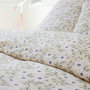 Voir la diapositive 5 : BATON ROUGE Parure housse de couette 100% gaze de coton imprimé loucile