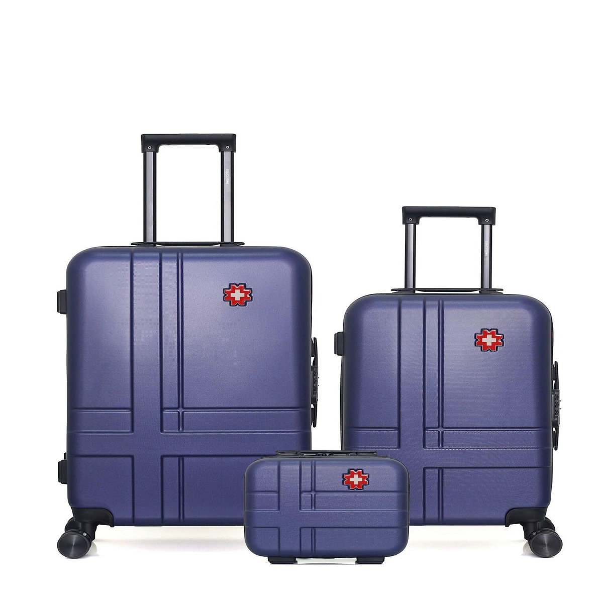 SWISS KOPPER SWISS KOPPER - LOT DE 3 - Valises weekend, cabine et vanity USTER