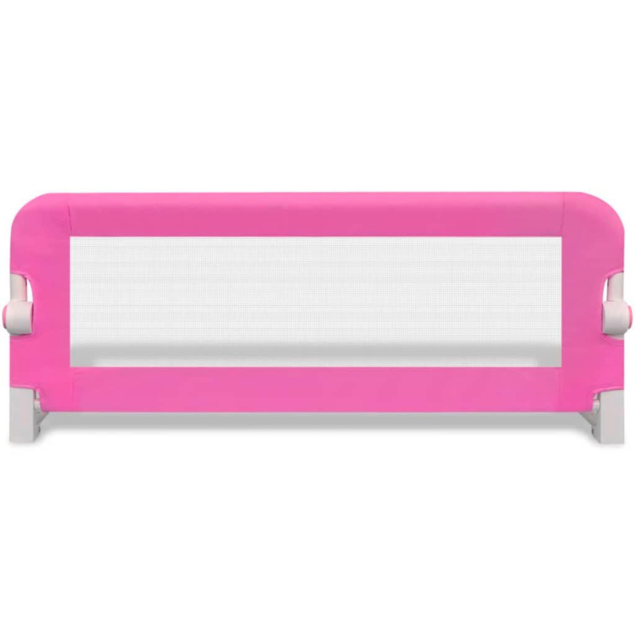 Voir la diapositive 3 : VIDAXL Barriere de lit pour enfants 102x42 cm Rose
