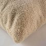 Voir la diapositive 3 : Douceur d'Intérieur Coussin déhoussable BELI - Bouclette unie