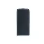 amahousse Housse noire Xiaomi Redmi Note 8 à clapet ouverture verticale languettes