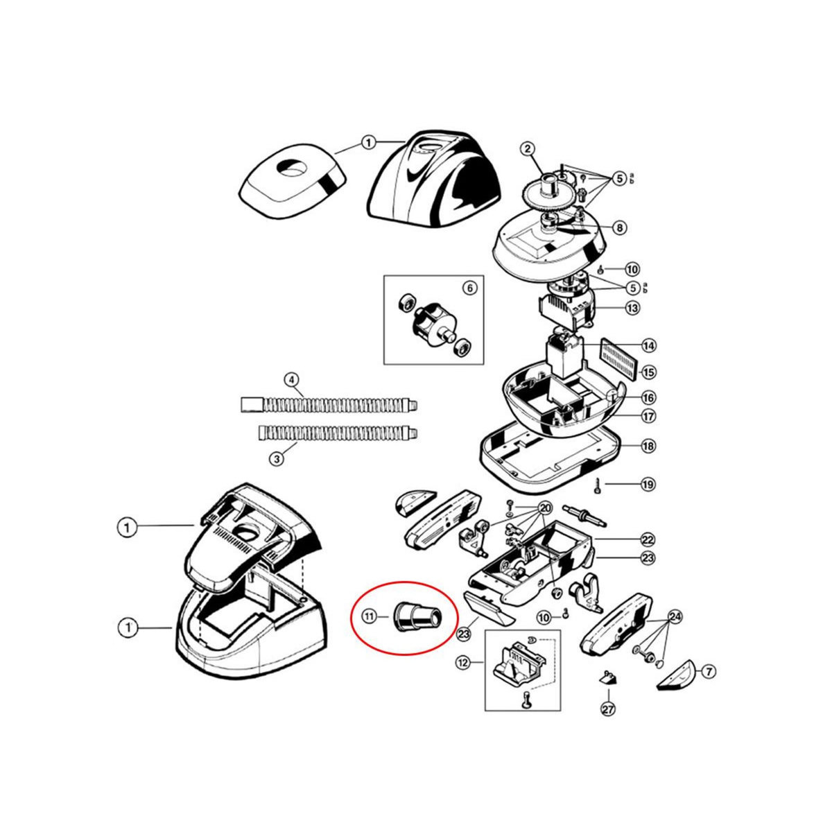 Hayward Cône de skimmer pour Nettoyeur de Piscine Pool Vac Hayward
