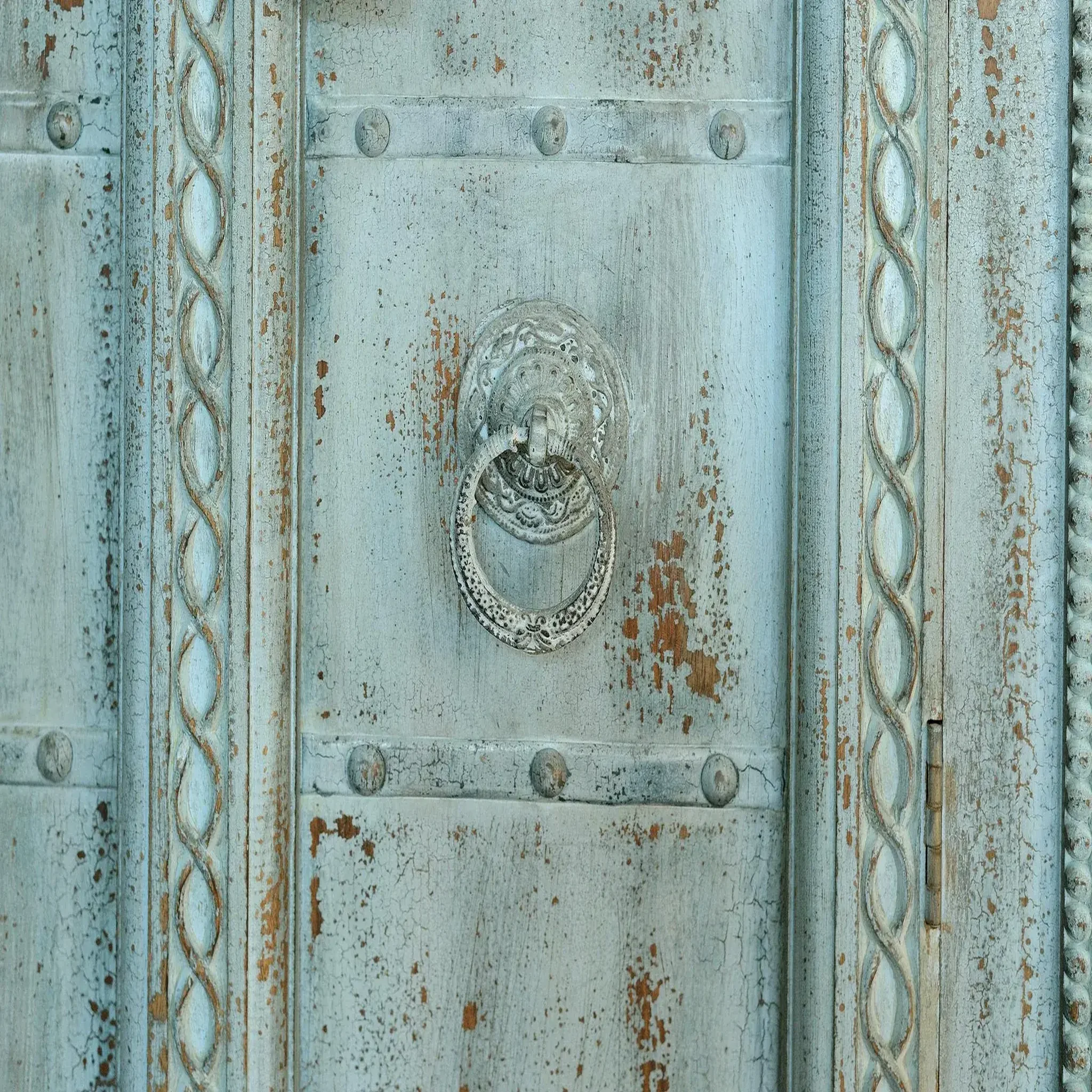 Voir la diapositive 4 : GINER Y COLOMER SL Armoire en bois de manguier 117cm style rustique vintage