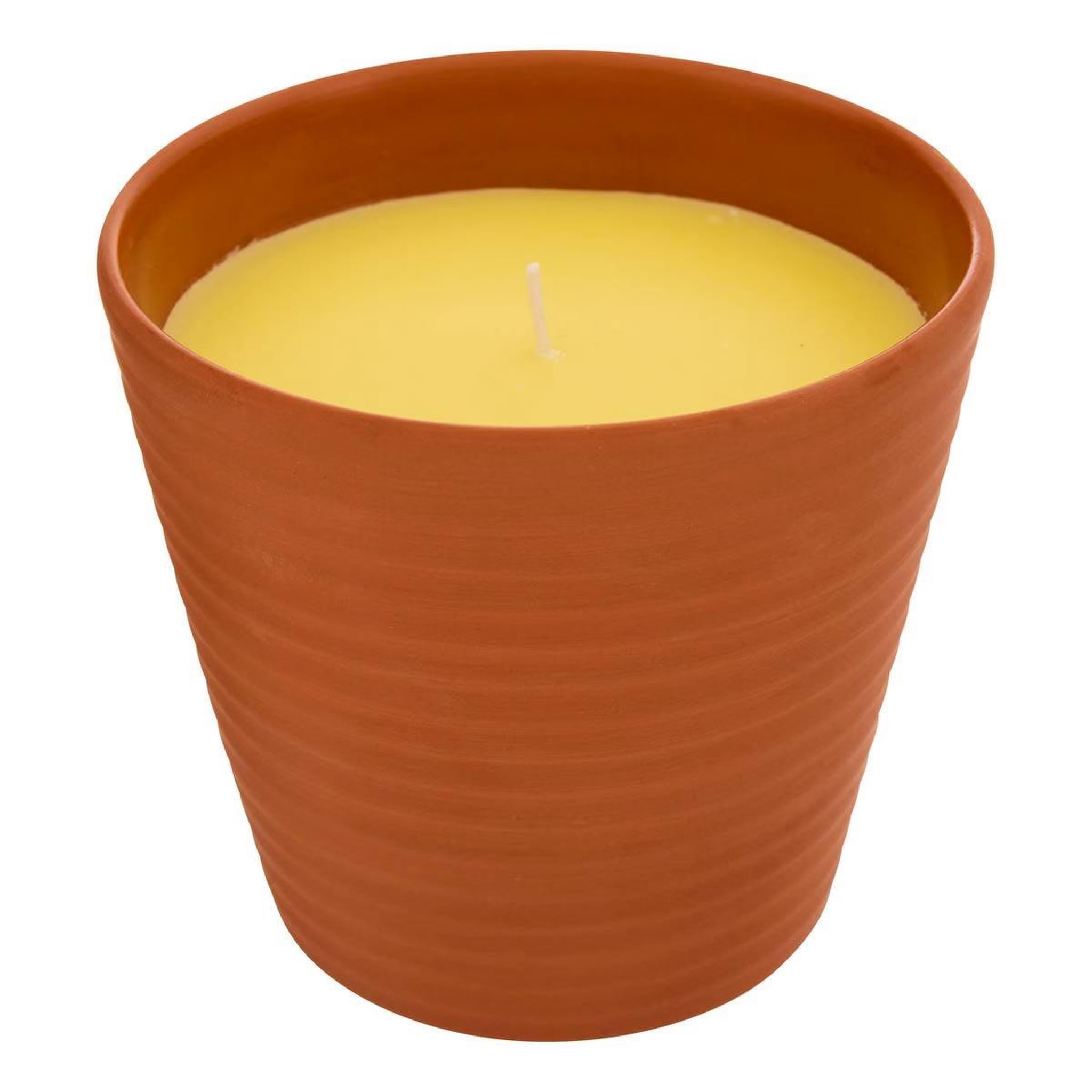ATMOSPHERA Bougie Parfumée en Terre Cuite  Terry  200g Citronnelle