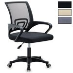 IDIMEX Chaise de bureau PHOENIX. Coloris disponibles : Gris