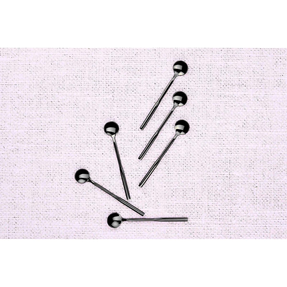 BJORN Coffret 6 petites cuillères ABEL - Black