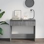 Voir la diapositive 3 : VIDAXL Table console sonoma gris 89x41x76,5 cm bois d'ingenierie
