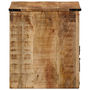 Voir la diapositive 4 : VIDAXL Table de chevet 45x40x45 cm bois de manguier massif