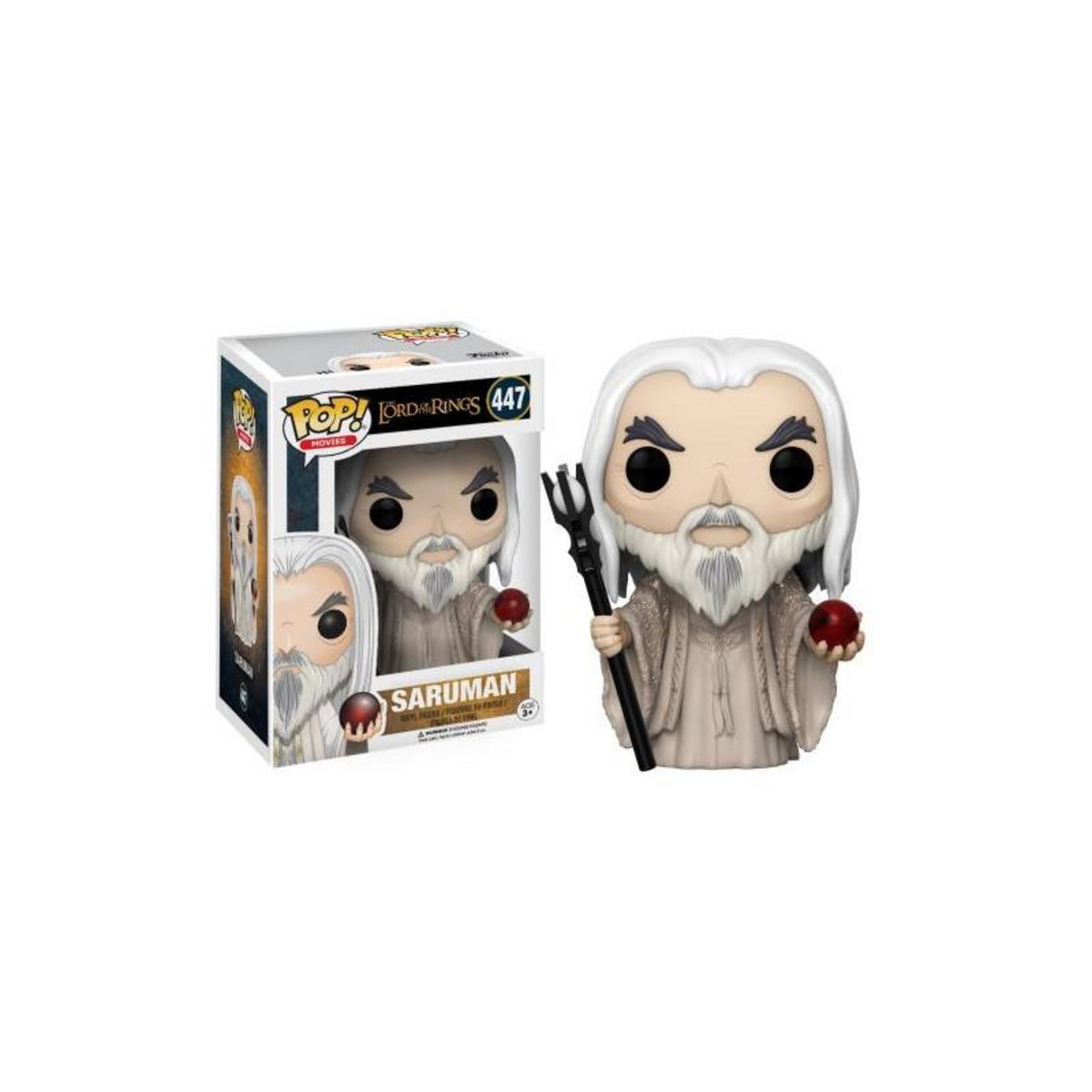 Funko Figurine Funko Pop Le Seigneur des Anneaux Saruman