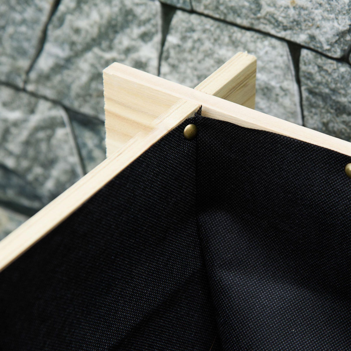 OUTSUNNY Jardinière en escalier 3 niveaux avec 9 séparateurs - feutre drainage inclus - bois sapin pré-huilé