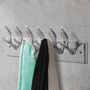 Voir la diapositive 2 : VIDAXL Cintre/portemanteau en aluminium Argent