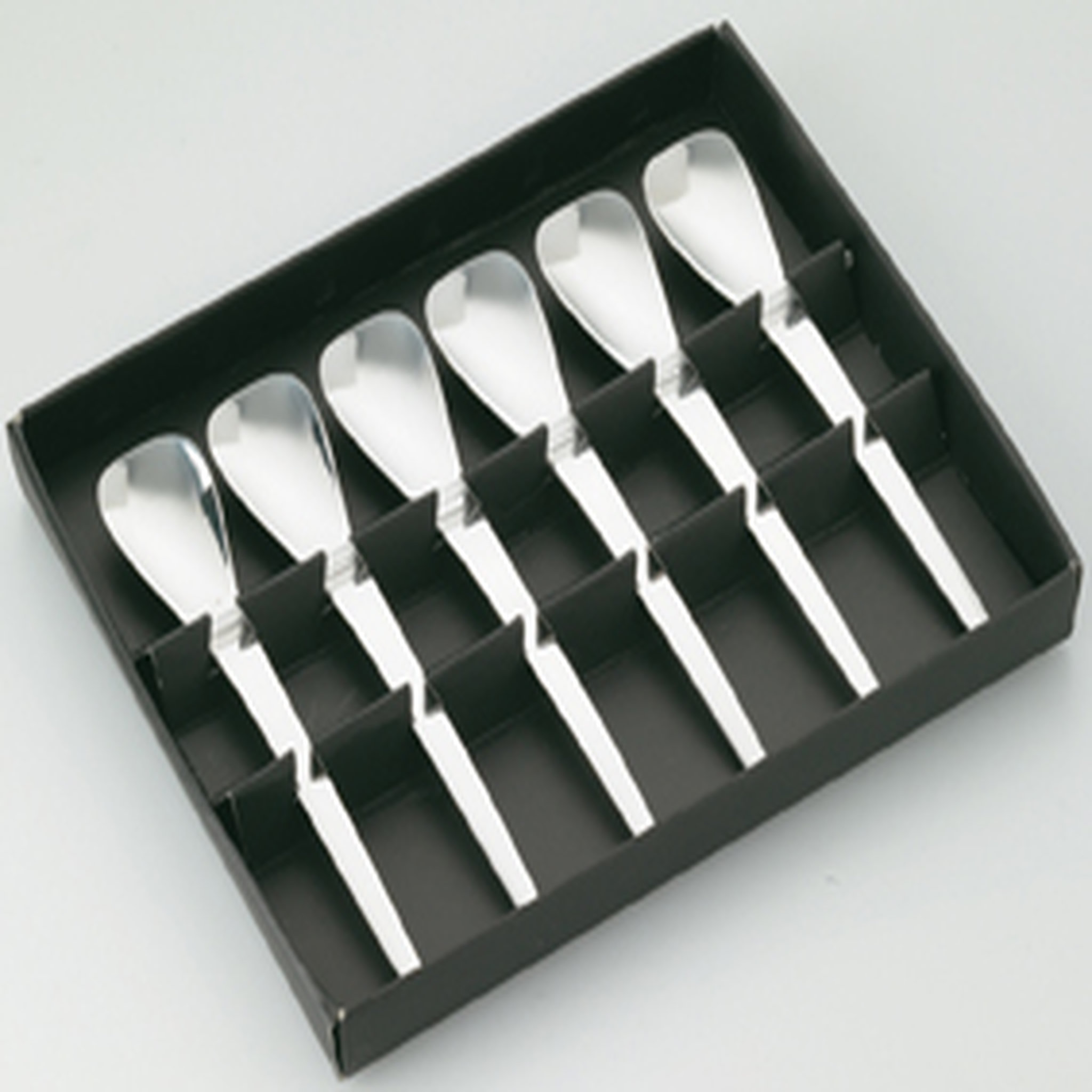 Lot de 6 cuillères à glace FUTURA inox