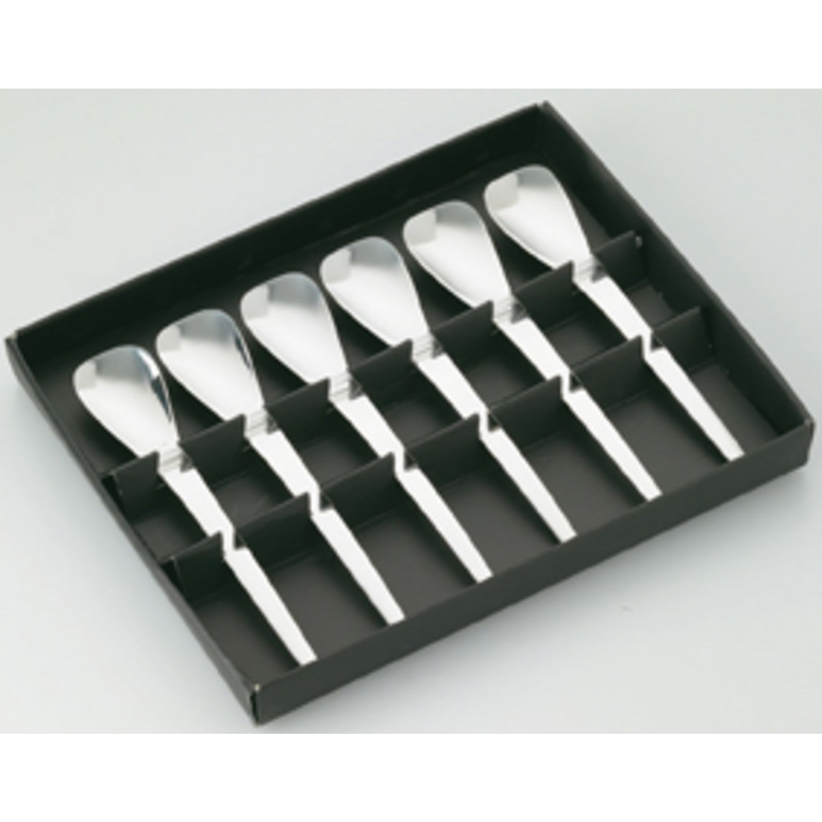 Lot de 6 cuillères à glace FUTURA inox