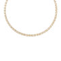 Voir la diapositive 1 : L'ATELIER D'AZUR Collier Femme Maille Palmier - Or Jaune