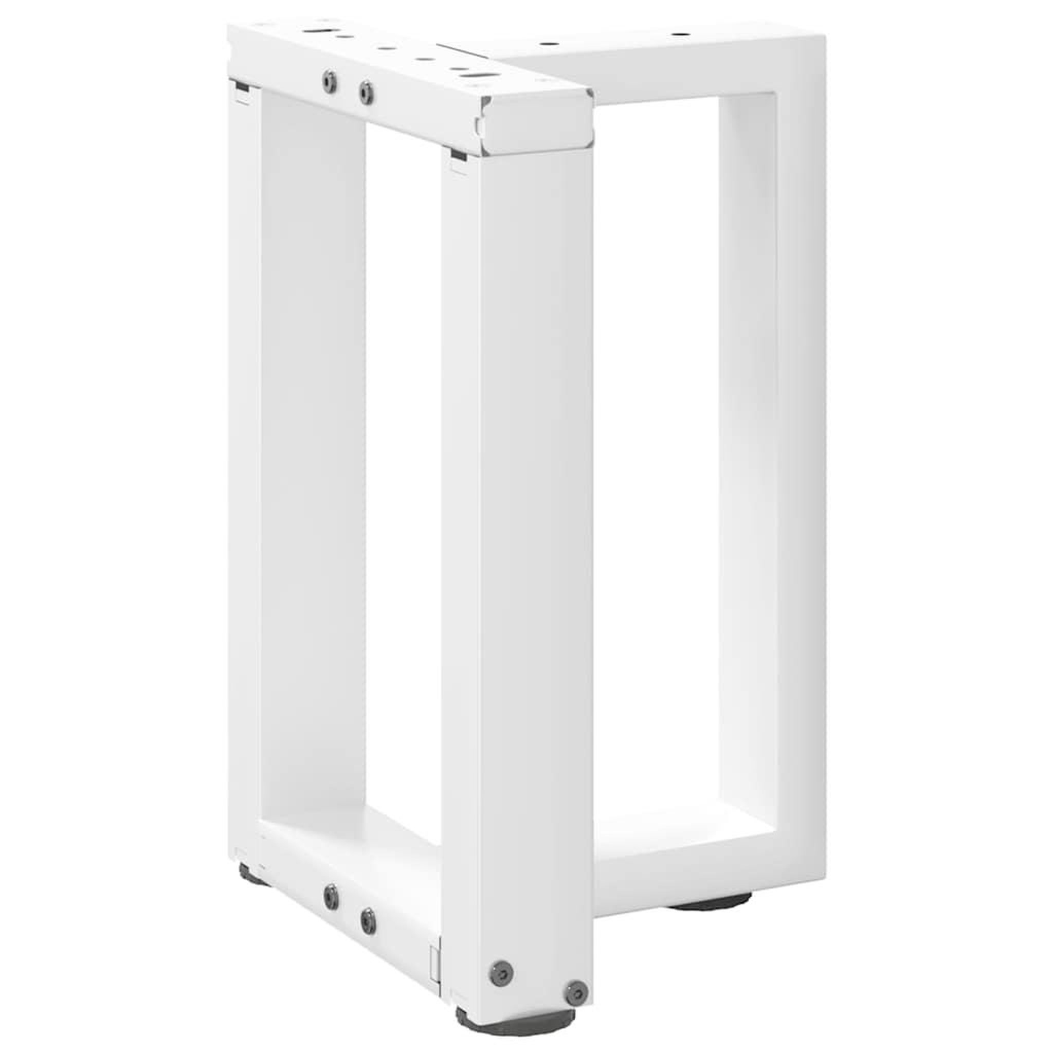 Voir la diapositive 4 : VIDAXL Pieds de table basse forme de T 2 pcs 38x25x(42-43) cm acier