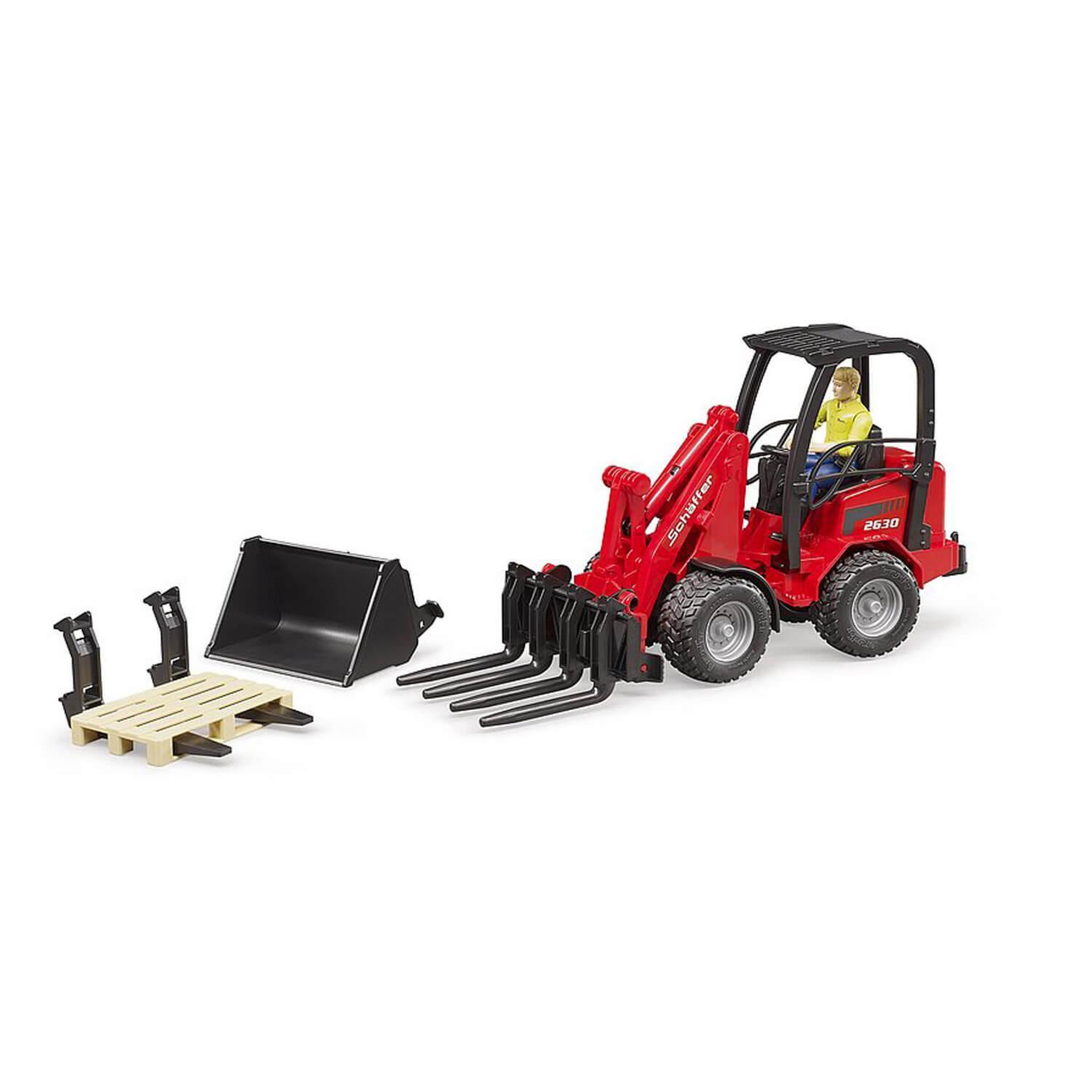 Voir la diapositive 2 : Bruder Chargeur compact Schaeffer 2630