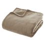 Voir la diapositive 2 : ATMOSPHERA Grand Plaid en flanelle uni