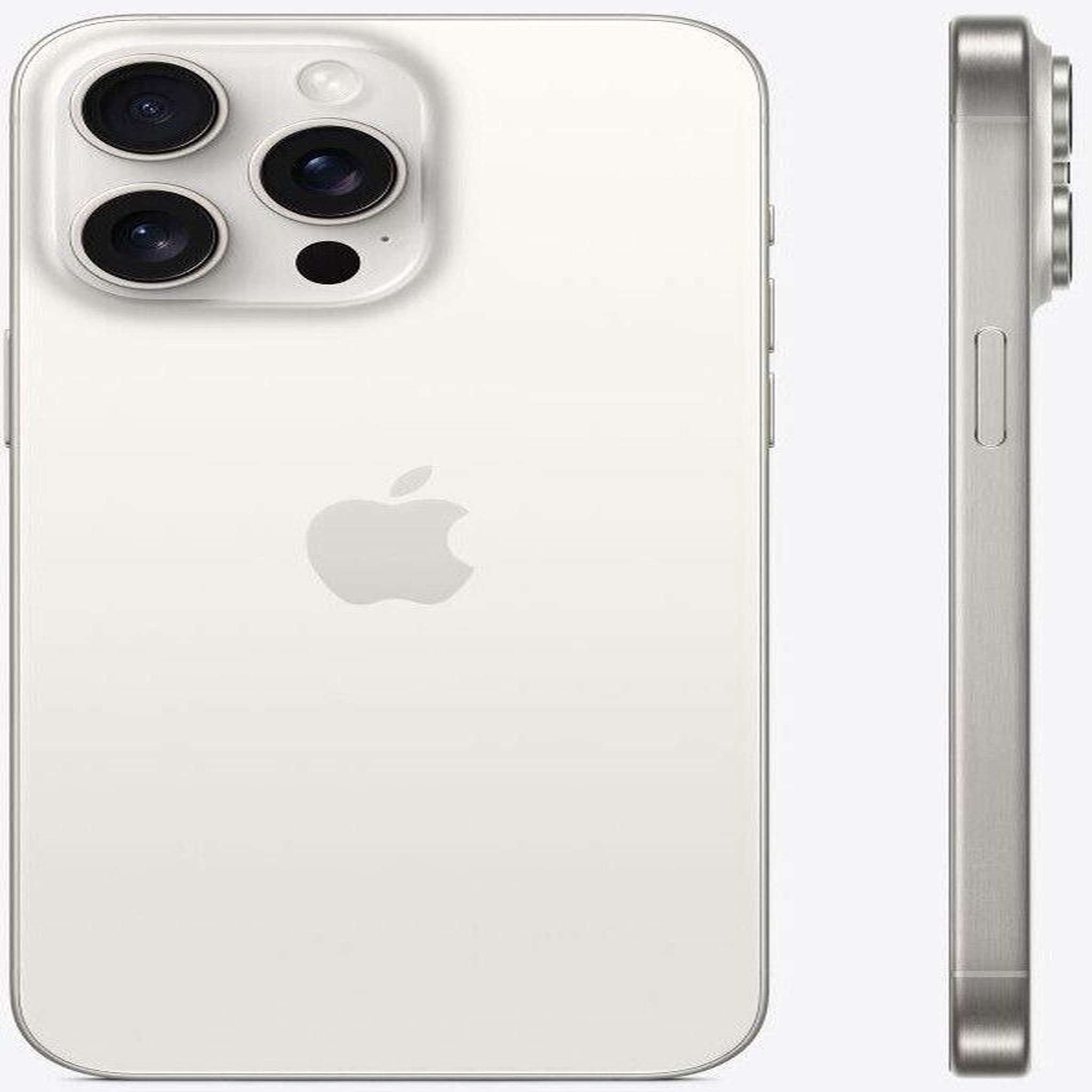 Voir la diapositive 3 : APPLE iPhone 15 Pro Max Reconditionné 256 Go - Grade A - Titane blanc